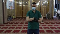 Sementara itu Kementerian Kesehatan Wilayah Kurdistan mengumumkan pada Minggu (10/5) telah mencatat tiga kasus baru virus Corona di provinsi Erbil. Yunus Keles/Anadolu Agency via Getty Images.