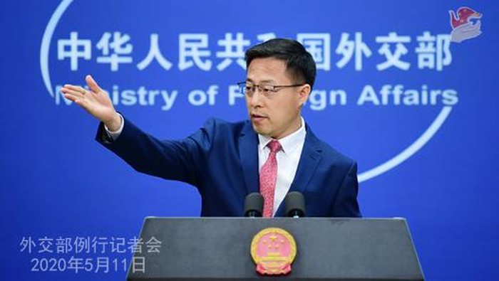 Juru Bicara Kemlu China, Zhao Lijian (Situs Kemlu RRC)