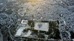 Melihat Komplek Al Aqsa dari Ketinggian