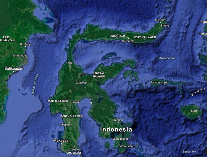 Sulawesi (Google Maps)