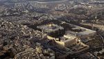 Melihat Komplek Al Aqsa dari Ketinggian
