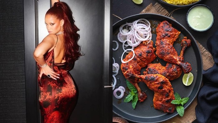 Rihanna Makanan India -