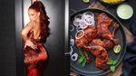 Kocak! Begini Jadinya Kalau Rihanna Disulap Jadi Makanan India