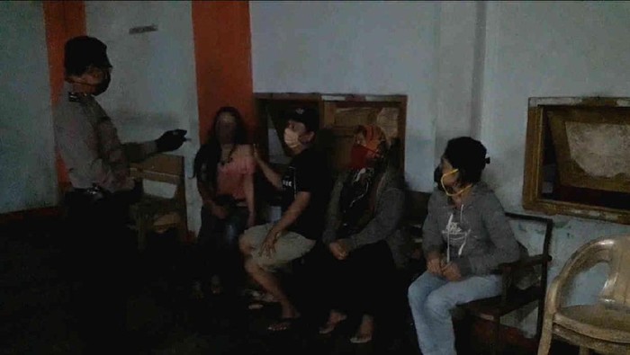 hendak mudik warga terjaring di perbatasan psbb