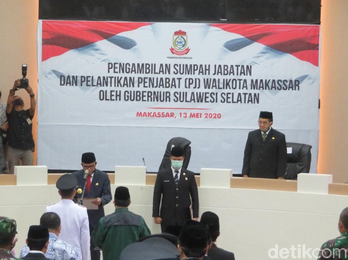 Yusran Yusuf dilantik sebagai Pj Walkot Makassar