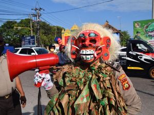 Celuluk Corona Tindak Pemudik dan Warga Tak Pakai Masker di Badung Bali
