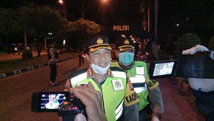 Kota Palangka Raya memberlakukan jam malam selama pelaksanaan PSBB. Pelanggar akan dikenai sanksi (dok. Istimewa)