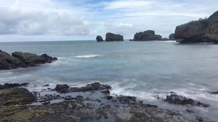 Pantai di Gunungkidul.