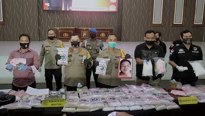 Kapolda Jatim Apresiasi Satresnarkoba Polrestabes Surabaya