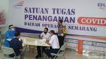 Suasana Beroperasinya KLB di Stasiun Tawang Semarang