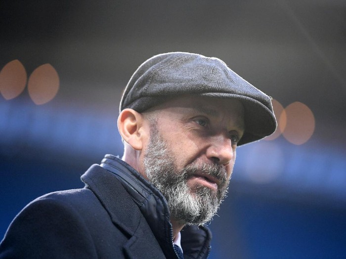 MANCHESTER, ENGLAND - MARCH 23:  Ex- Italian International player, Gianluca Vialli looks on prior to the International Friendly match between Italy and Argentina at Etihad Stadium on March 23, 2018 in Manchester, England.  (Photo by Laurence Griffiths/Getty Images)
