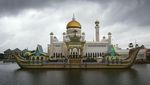 Masjid-masjid dengan Kubah Emas yang Memukau