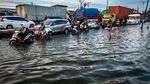 Begini Potret Banjir Rob di Demak
