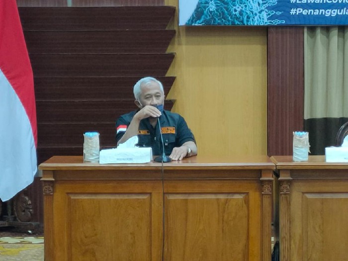 Direktur RSJ Menur dr Moch Hafidin Ilham SpAn