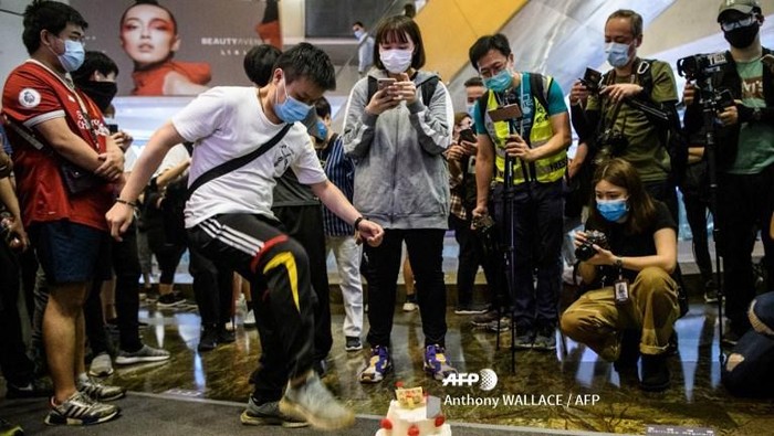 Unjuk rasa di Hong Kong