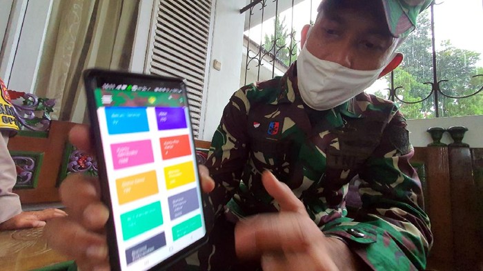 Personel TNI di Sukabumi