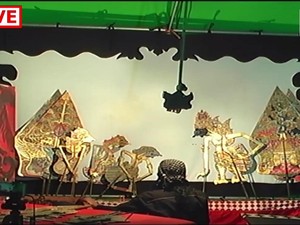 Pentas Live Streaming, Dalang Boyolali Galang Donasi Pandemi COVID-19