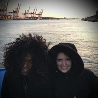 Kadang saya mengunjungi Lombok dan dia juga sering ke Jerman. Kami saling bertemu, paling lama mungkin tiga bulan nggak ketemu, cerita Jasmine. Foto: dok. Instagram @elan.zack