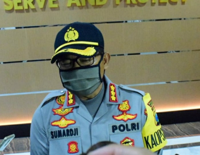 Kapolresta Sidoarjo Kombes Pol Sumardji
