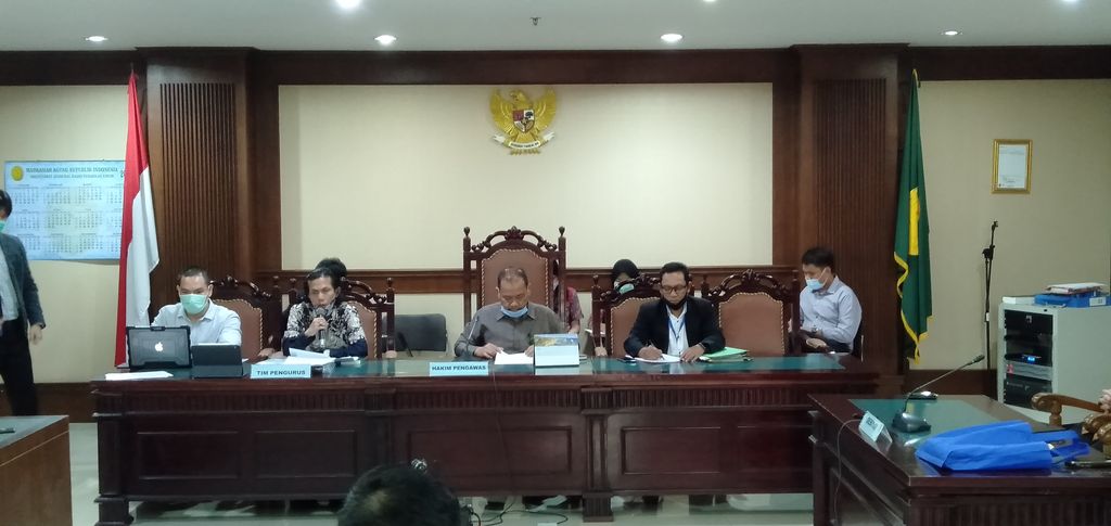 Rapat pembahasan perdamaian lanjutan yang diajukan KCN