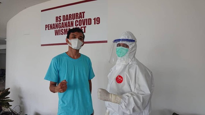 Rivaldi pasien Corona Rivaldi pasien Corona. Foto sudah dapat persetujuan dari yang bersangkutan