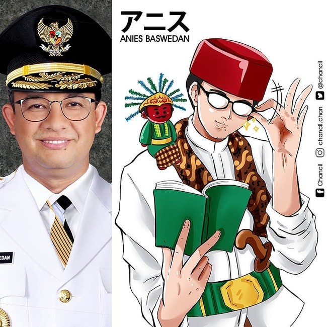 Chancil Chan mengaku sudah suka menggambar sejak usianya 4 tahun. Saat SMA dirinya semakin tertarik untuk mendalami bakatnya tersebut, sehingga dia memutuskan untuk berkuliah di Universitas Mercubuana Jakarta dengan mengambil jurusan Desain Grafis dan Multimedia. Foto: Instagram @chancil.chan