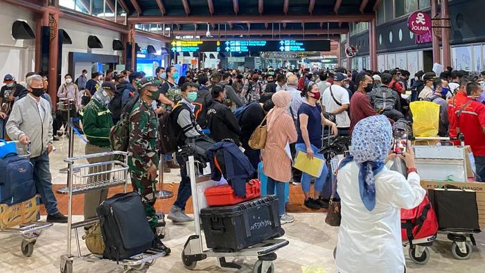 Bandara Soetta penuh/Reza Bandara Soetta penuh/Reza