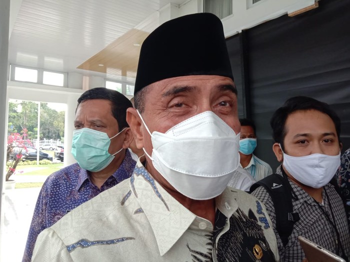 Gubernur Sumatera Utara (Gubsu) Edy Rahmayadi. (Foto: Ahmad Arfah/detikcom)