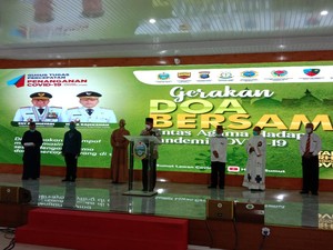 Gubsu Edy Buka Doa Bersama Hadapi Corona: Hanya Tuhan yang Bisa Mengakhiri