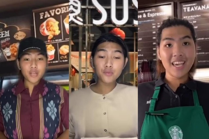 cosplay pelayan resto