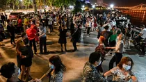 Potret Perayaan Warga Wuhan Setelah COVID-19 Reda