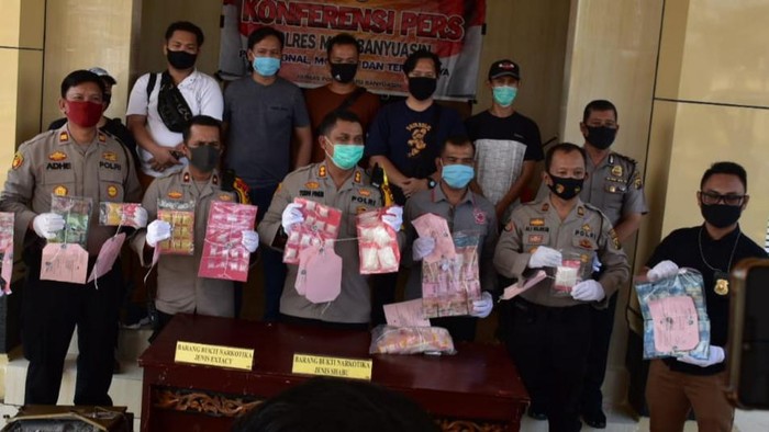 Pengungkapan pengedar sabu oleh Polres Musi Banyuasin