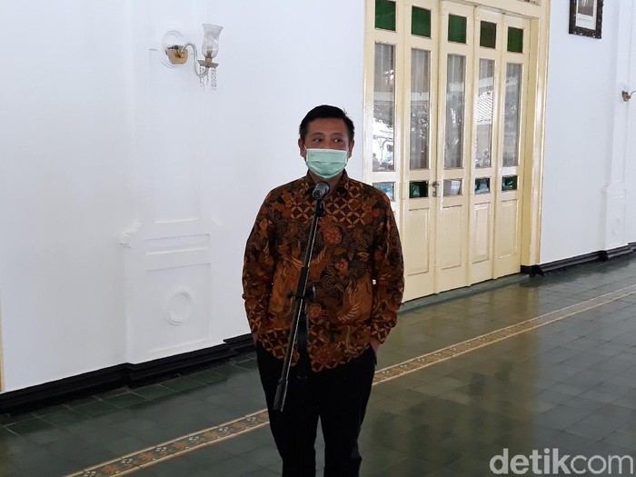 Sekda DIY Kadarmanta Baskara Aji, Kamis (14/5/2020).