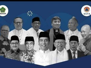 6 Tokoh Lintas Agama Panjatkan Doa Bersama Minta Corona Segera Hilang