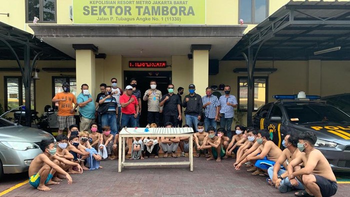 23 Pelaku Tawuran di Tambora Jakbar