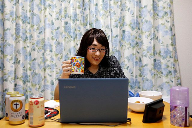 Pesta minum virtual orang Jepang via Tacnom