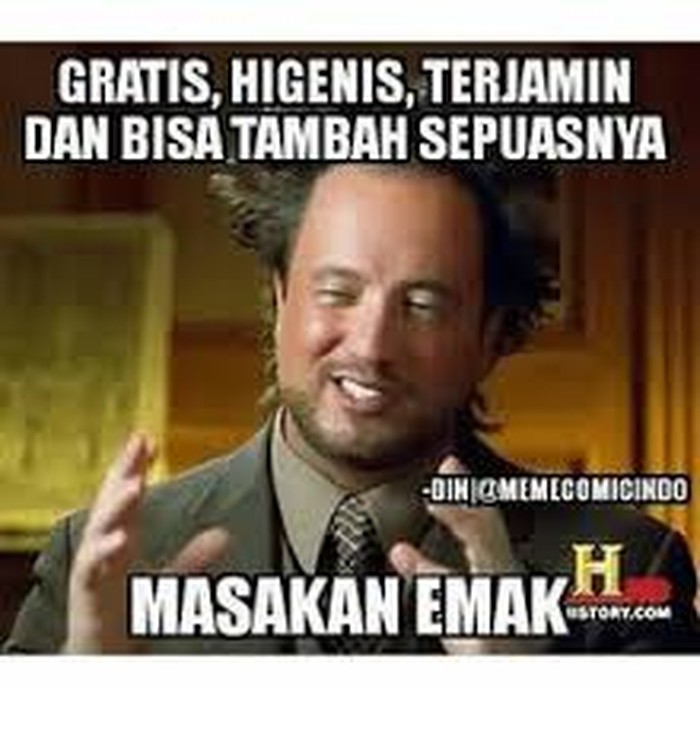 meme masakan emak