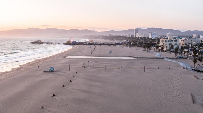 Sunset Manhattan Beach California
