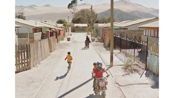 Adalah artis London, Jacqui Kenny, menjelajahi sejumlah tempat menggunakan Google Street View. Foto: Instagram/streetview.portraits 