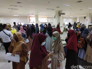 Tiba di Kendari, 73 Santri Gontor Jalani Tes Swab