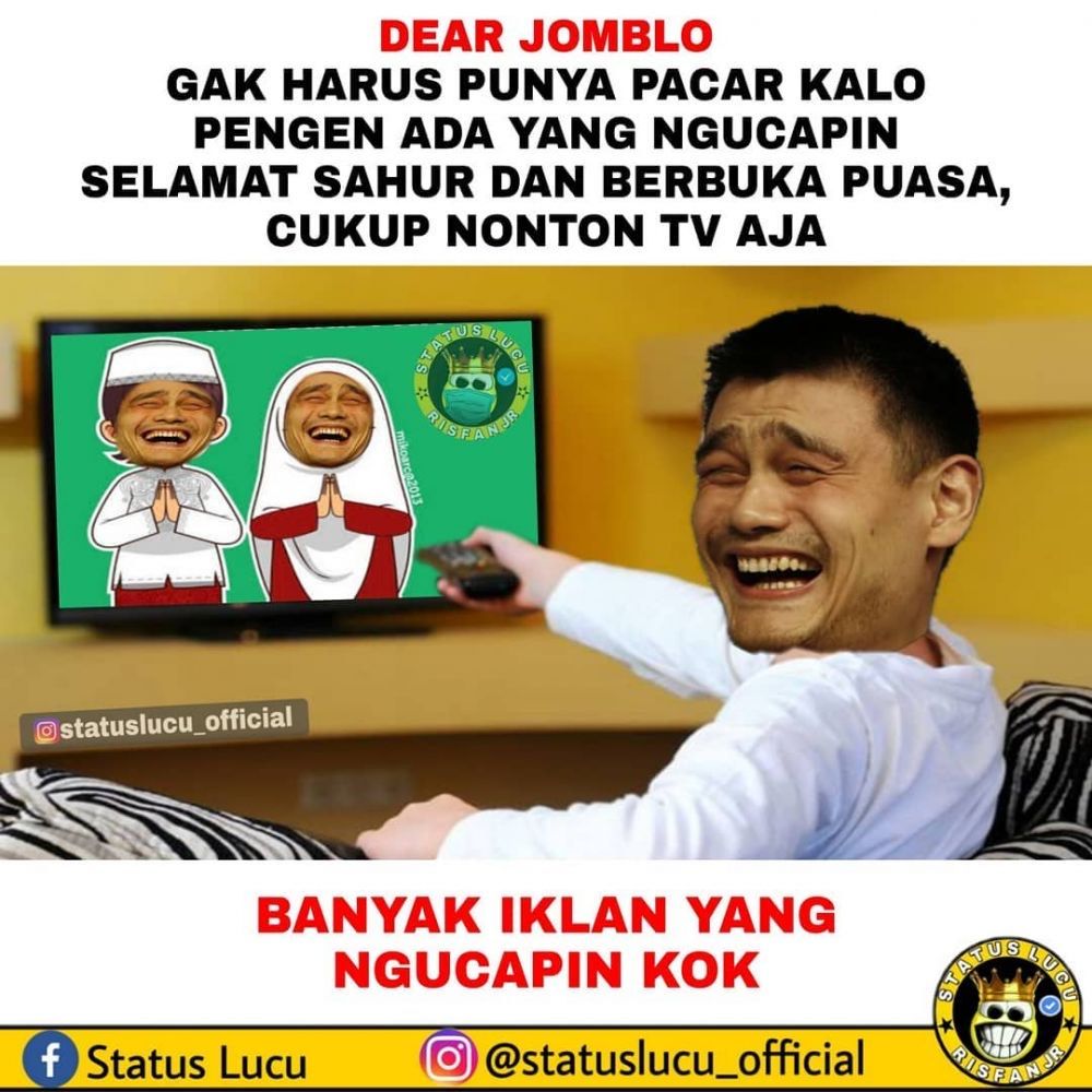 8 Meme Kocak Perjuangan Jomblo Saat Ramadhan Bikin Ketawa tapi Miris