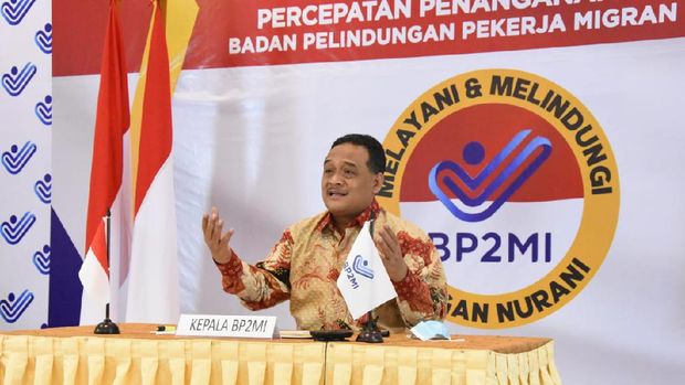 Kepala Badan Pelindungan Pekerja Migran Indonesia (BP2MI) Benny Rhamdani