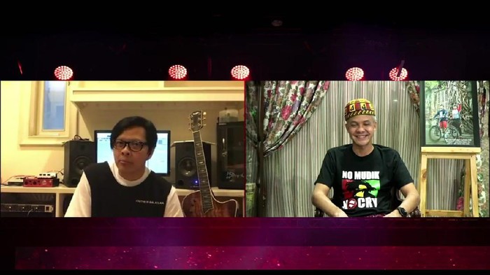 Armand Maulana dan Ganjar Pranowo