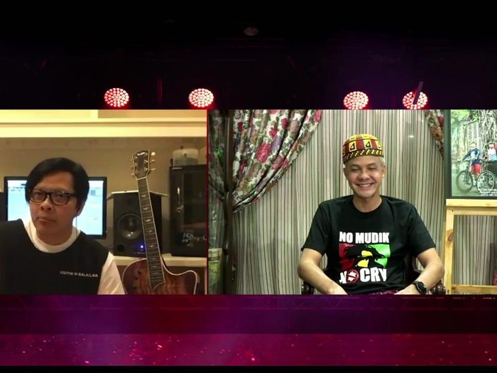 Armand Maulana dan Ganjar Pranowo