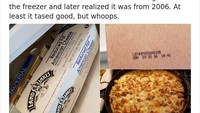 Tak sengaja bikin mac and cheese produksi tahun 2006, rasanya disebut masih enak. Awet banget makanan ini! Foto: Bored Panda