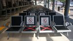 Stasiun Pasar Senen di Hari Pertama Larangan Mudik Lebaran
