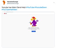 Meme YouTube down