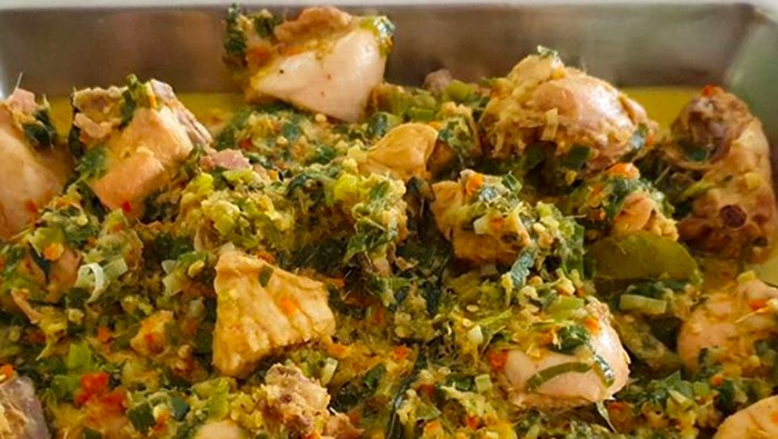Menu lebaran di Sulawesi