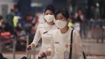Melihat Kesibukan Pramugari Bandara Soetta saat Pandemi Corona
