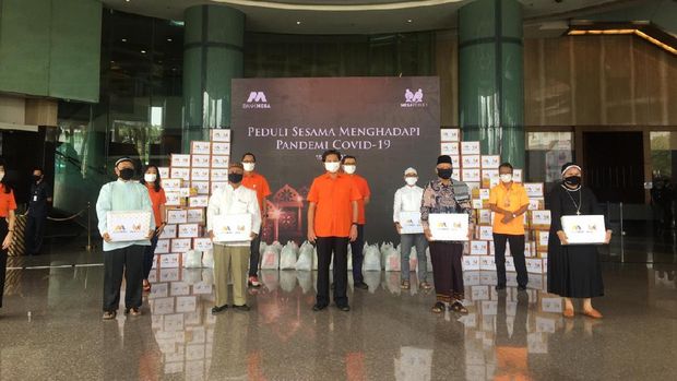 Bank Mega Peduli Sesama Menghadapi Pandemi Covid-19. (Dok.Bank Mega)
